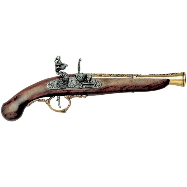 Flintlock Pistol Germany 18Th Century