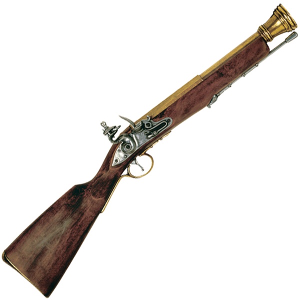 Flintlock blunderbuss England 18th Century