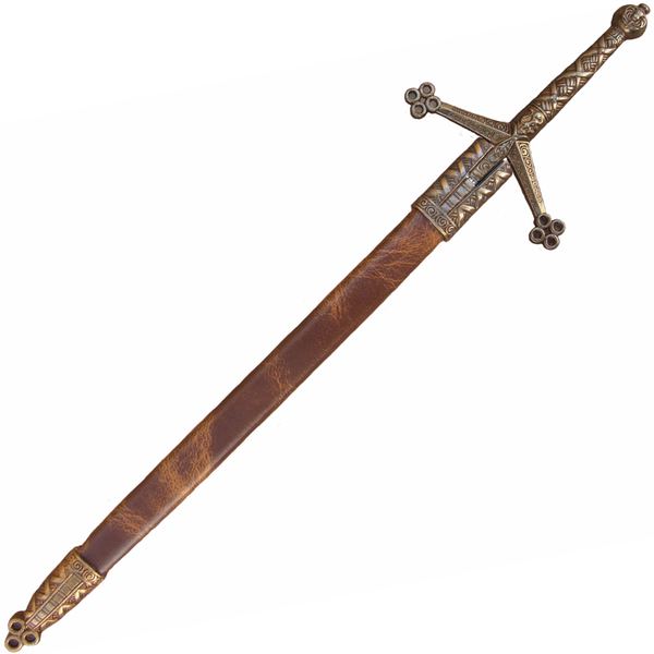 Claymore Sword Letter Opener with Scabbard