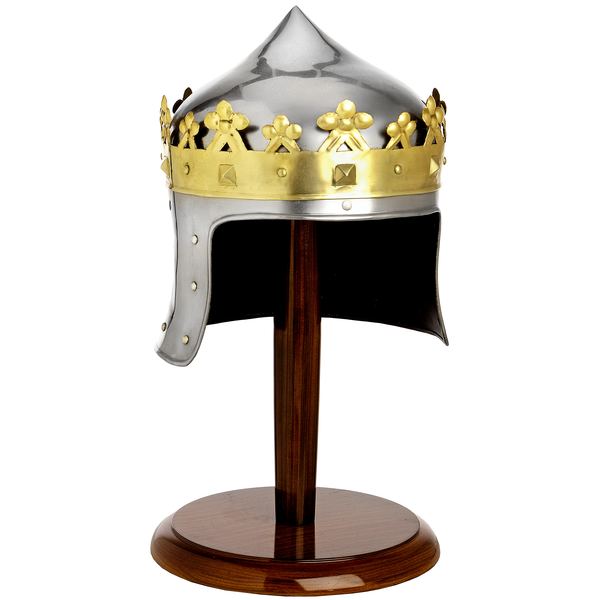 Mini Robert The Bruce Helmet With Stand
